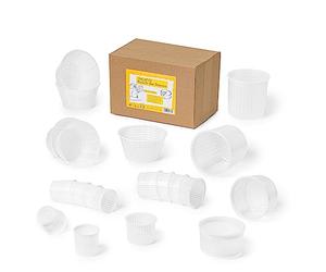 AlcoFermBrew Lot de 20 moules à fromage - Paniers pour faire des ricotta, des fromages à pâte molle