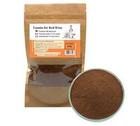 AlcoFermBrew Tannins pour Le vin Rouge 400g - Tanins de Vin, Antioxydants pour Le vin, Vinification Tannin