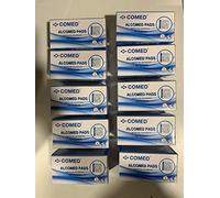 Alcomed Tampons imprégnés d'alcool à 70% boite de 100 / lot de 10 boites