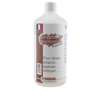 ALCOOL A VERNIR A 95° / Alcool à 95° dénaturé / pour dissoudre la gomme laque, egaliser les vernis au tampon, préparer des teintes hydro-alcooliques et nettoyer toutes surfaces. (1 L)