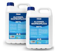 Alcool Isopropylique 99,9% Pur 10L | Isopropanol | Nettoyage de Composants Électroniques, Nettoyant Contacts, Objectifs, Écrans et Surfaces | Isopropyl Alcohol Nettoyage