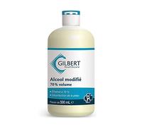 Alcool modifié à 70° Gilbert - Flacon de 500 mL