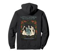 Alcott Little Women Personnages Littérature Livre Illustration Sweat à Capuche