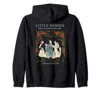 Alcott Little Women Personnages Littérature Livre Illustration Sweat à Capuche