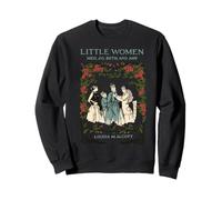Alcott Little Women Personnages Littérature Livre Illustration Sweatshirt