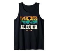 Alcudia Espagne Mallorca Beach Sunset Design Débardeur
