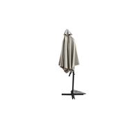 Alcudia parasol ecru droit rond 2,94 x 2,94 m