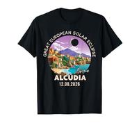 Alcúdia, Spain Great European Solar Eclipse 2026 T-Shirt