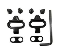 ALCXAZS 1 Paire VTT Gauche Droite pédale Crampons avec clé vélos Acier Anti-dérapant plaques de Verrouillage Accessoires de Course, Type 1