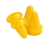 ALCXAZS 10 pièces/Lots marqueur de Patin en Plastique Universel avec Bord Lisse Haute élasticité résistant à l'usure marquage Lumineux barrière Basket-Ball, Rose