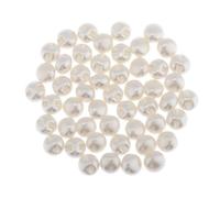 ALCXAZS 100 boutons de couture nacrés blancs, boutons uniques pour vêtements et créations DIY, couture, bijoux, scrapbooking, loisirs créatifs, adaptés Pour aux chemises, jupes, robes et pulls.