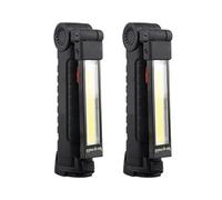 ALCXAZS 2 pièces lampe de travail LED professionnelle lanternes pliables accessoires de Camping alimentés par batterie veilleuses pour gril réparation voiture