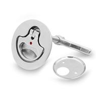 ALCXAZS 316 Acier Inoxydable Bateau Came Pont Porte loquet Serrure Trappe affleurante Tirer Ascenseur Durable poignée Anneau Compartiments pêche