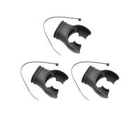 ALCXAZS Accessoires universels de plongée et de Snorkeling : Embout buccal Comfort Bite en Silicone Souple, pièces Rechange pour détendeur plongée sous-Marine Adulte, Noir, 4.8 x 5.5 x 2.9 cm