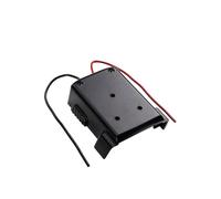 ALCXAZS Adaptateur de batterie taille compacte et polyvalente pour répondre à vos différents besoins de charge accessoire bricolage adaptateur roue d'alimentation ABS, Noir