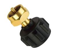 ALCXAZS Adaptateur de réservoir de Propane vanne régulation en laiton professionnelle coupleur bouteille gaz extérieur pièces d'adaptation composant connexion
