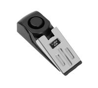 ALCXAZS Alarme d'arrêt de Porte de antivol à Base Pression Durable Alarme aiguë 120 décibels Lorsque Quelqu'un ouvre la Porte, Noir