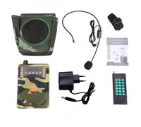 ALCXAZS Amplificateur de télécommande Longue Distance Rechargeable amplificateurs de Voix Chasse amplificateurs Son Haut-Parleur d'appel d'oiseau Chasse