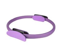ALCXAZS Anneau Magique pour Le Sport, léger, Compact et antidérapant, Accessoires d'entraînement Polyvalents, Pilates, Outils de Gymnastique TPE, Violet, 37.5 * 3.5 cm