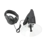 ALCXAZS Antenne parabolique auditive Longue Distance, Microphone directionnel, Facile à Robuste et Durable, télescope d'écoute des Oiseaux en ABS