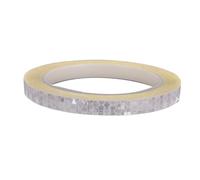 ALCXAZS Autocollant réfléchissant pour vélo, large Application, facile à appliquer, bandes réfléchissantes en PVC pour voiture, résistantes à l'usure et durables, Blanc