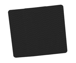 ALCXAZS Autocollants antidérapants pour semelles de chaussures, 2 pièces, poignées pour bas de chaussures pour pantoufles, Noir, 10x8cm