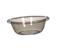 ALCXAZS Bassine à laver ronde pour camping-car, randonnée et pêche, bassine transparente de grande capacité pour légumes et fruits, bac à eau, accessoires de rangement