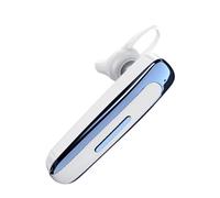 ALCXAZS Bluetooth-Compatible 5.0 Écouteur sans Fil Sport Stéréo Annulation de Bruit Oreillette Casque Rechargeable Casque, Blanc Bleu