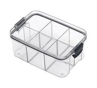 ALCXAZS Boîte de conservation réutilisable pour aliments, idéale pour le contrôle des portions et le rangement des céréales. Conçue pour conserver les aliments frais et bien organisés, cette boîte de