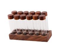 ALCXAZS Boîtes de conservation révolutionnaires en verre pour grains de café avec couvercles Pour assurant une fraîcheur optimale et un accès facile au contenu. Bocaux en verre borosilicate