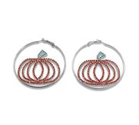 ALCXAZS Boucles d'oreilles à plat en argent sterling, créoles en cristal, kit de piercing pour tragus, fête cristal, rondes géométriques personnalisées, argent