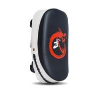 ALCXAZS Boxe Pad PU Gym Exercice Courbé Kickboxing Formation Coaching Remplacement Pratique Portable Kick pour L'école À La Maison, Blanc