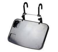 ALCXAZS Bureau pliable pour ordinateur portable, facile à installer et à utiliser au quotidien, même pour les repas. Ce support pliable pour siège auto se retire facilement