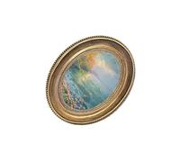 ALCXAZS Cadre photo rétro 5x7 primé, solution de décoration intérieure pour exposer vos souvenirs et portraits préférés. Cadre photo de style européen orné.