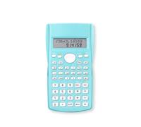 ALCXAZS Calculatrice Scientifique Ingénierie 12 Chiffres Fonction Calcul Mathématiques Affaires Stationnaire Modèle Aléatoire, Menthe Verte