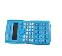 ALCXAZS Calculatrice Scientifique Ingénierie 12 Chiffres Fonction Calcul Mathématiques Affaires Stationnaire Modèle Aléatoire, Bleu Ciel