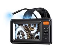 ALCXAZS Caméra d'inspection de Pipeline, Angle de large 170 °, avec écran 3 pouces, image haute définition 1080P, étanche IP67, 1M 8.0MM Tête simple, AH43