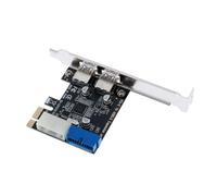 ALCXAZS Carte d'extension PCI-E vers USB 3.0 20 Broches 5 Gbps Hub Ordinateur de Maison Carte Adaptateur de Bureau mère mère Rechange