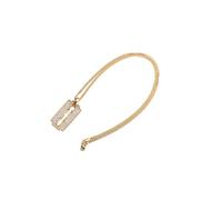ALCXAZS Collier de coiffeur style punk, pendentif sèche-cheveux, bijou tendance et de fabrication soignée, idéal pour coiffeur. Chaîne bijoux salon coiffure.