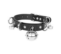 ALCXAZS Collier ras du cou polyvalent, bijoux gothiques, ajustement confortable, événements de jeux de rôle de danse. Que ce soit pour s'habiller pour la danse Goth collier, Noir, Largeur 2.5 cm
