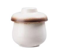 ALCXAZS Coquetiers en céramique résistants Pour aux hautes températures pour puddings, soupes et desserts. Coquetiers en céramique avec couvercle pour une cuisson uniforme à chaque, tapez+2