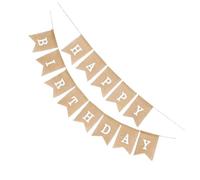 ALCXAZS Décoration de réception-cadeau pour bébé, bannière élégante de joyeux anniversaire, décoration joyeux anniversaire, accessoires fête Thanksgiving