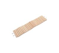 ALCXAZS Échelle d'escalade en Bois Robuste pour Hamsters, offrant Une Aventure d'escalade Interactive et stimulante. Pont en Bois Flexible et allongé pour