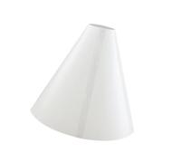 ALCXAZS Éclairage Doux et Naturel grâce au diffuseur de Flash Photo Conique à 360° pour des Photos exceptionnelles et Un éclat Naturel sur Les sujets, Blanc, 45 x 50 x 12.5 cm