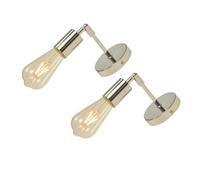 ALCXAZS Éclairage multidirectionnel avec applique murale industrielle pour décoration de maison moderne, lampe murale LED Vintage à économie d'énergie élégante