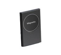 ALCXAZS Écran de Projection magnétique en Alliage d'aluminium pour la Prise de Vue en Direct et l'enregistrement, Transmission Stable sans Fil, Noir