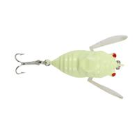 ALCXAZS Faux appât leurre léger Forte ténacité Grande capacité Outils de pêche artificiels pour Bonne Dissimulation Fond Anti-Pendaison, Lumineux