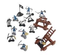 ALCXAZS Figurines de Chevaliers et Petits Soldats réalistes pour Hommes, encourageant Le Jeu Curieux chez Les Enfants.