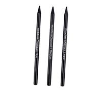 ALCXAZS fusain 4 mm d'épaisseur, ensemble de dessin, pour croquis, durables et faciles à utiliser. Caractéristiques du corps du crayon : tige ronde pressée, à dessin, marqueurs pour