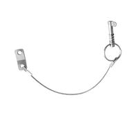 ALCXAZS Goupille de dégagement, coulisseau pour mâchoire de Bateau, charnière Pont, raccord en Acier Inoxydable qualité Marine, résistance maximale à la Corrosion, Bimini, équipement